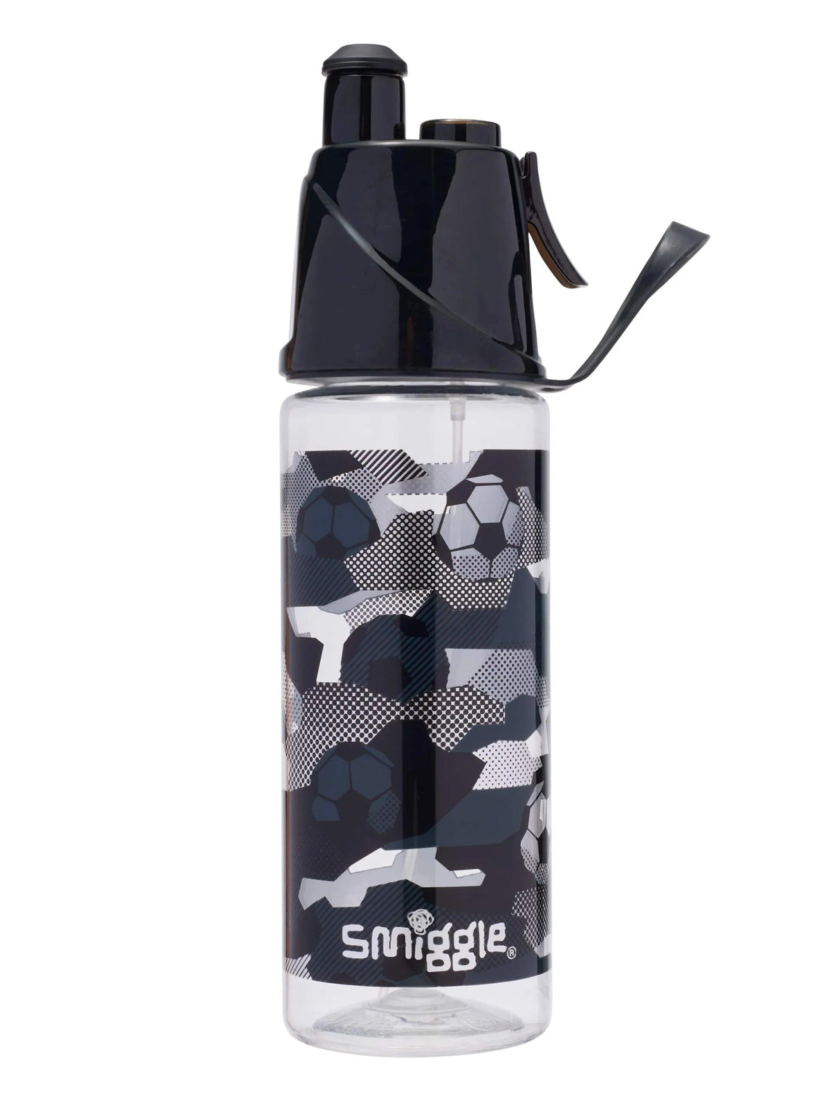 Smiggle – BPA-freie 560-ml-Wasserflasche mit Wassersprühunterstützung