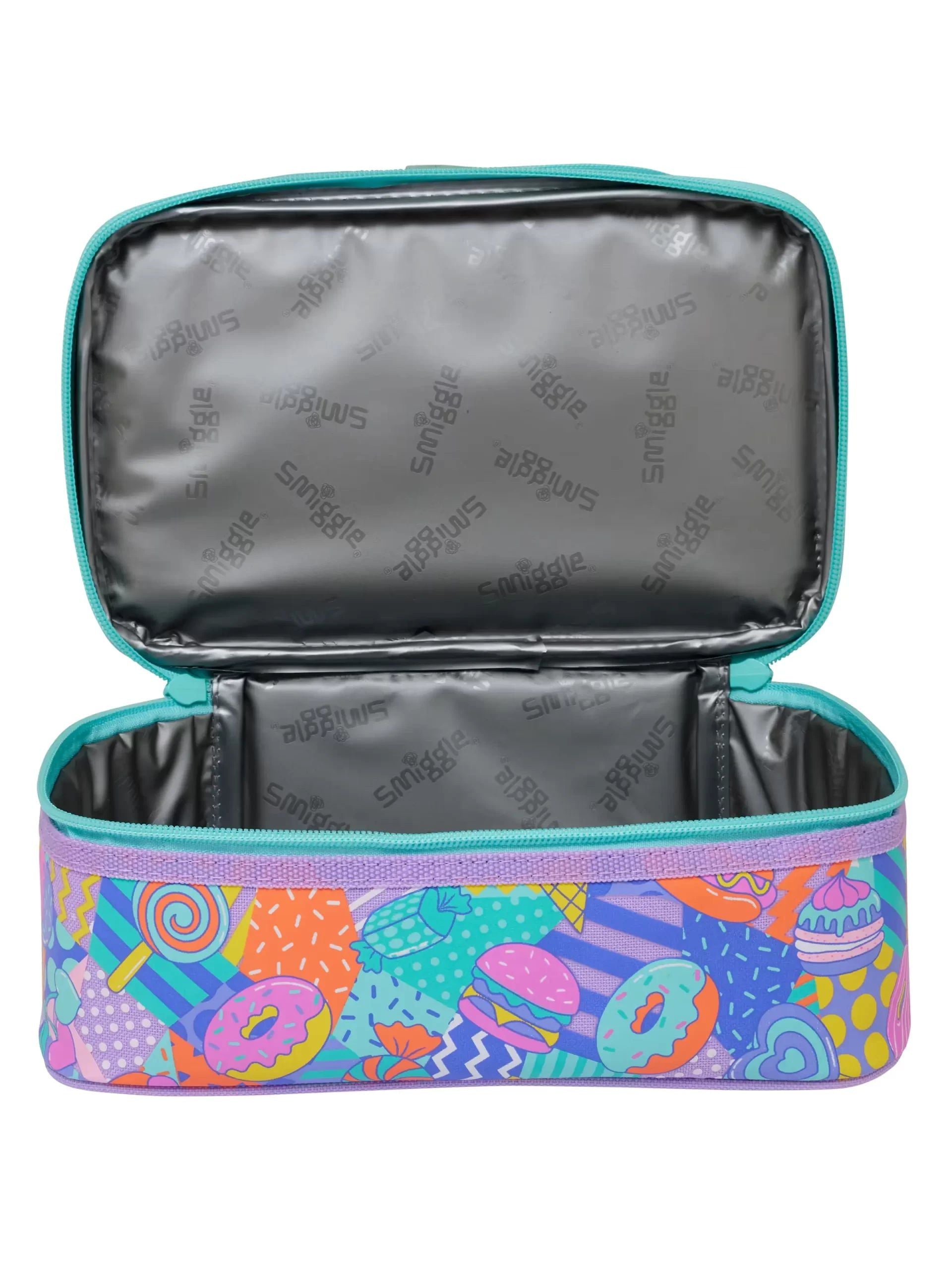 Smiggle - Away Doppellagige Lunchbox mit Kleiderbügel