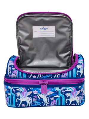 Smiggle - Away Doppellagige Lunchbox mit Kleiderbügel