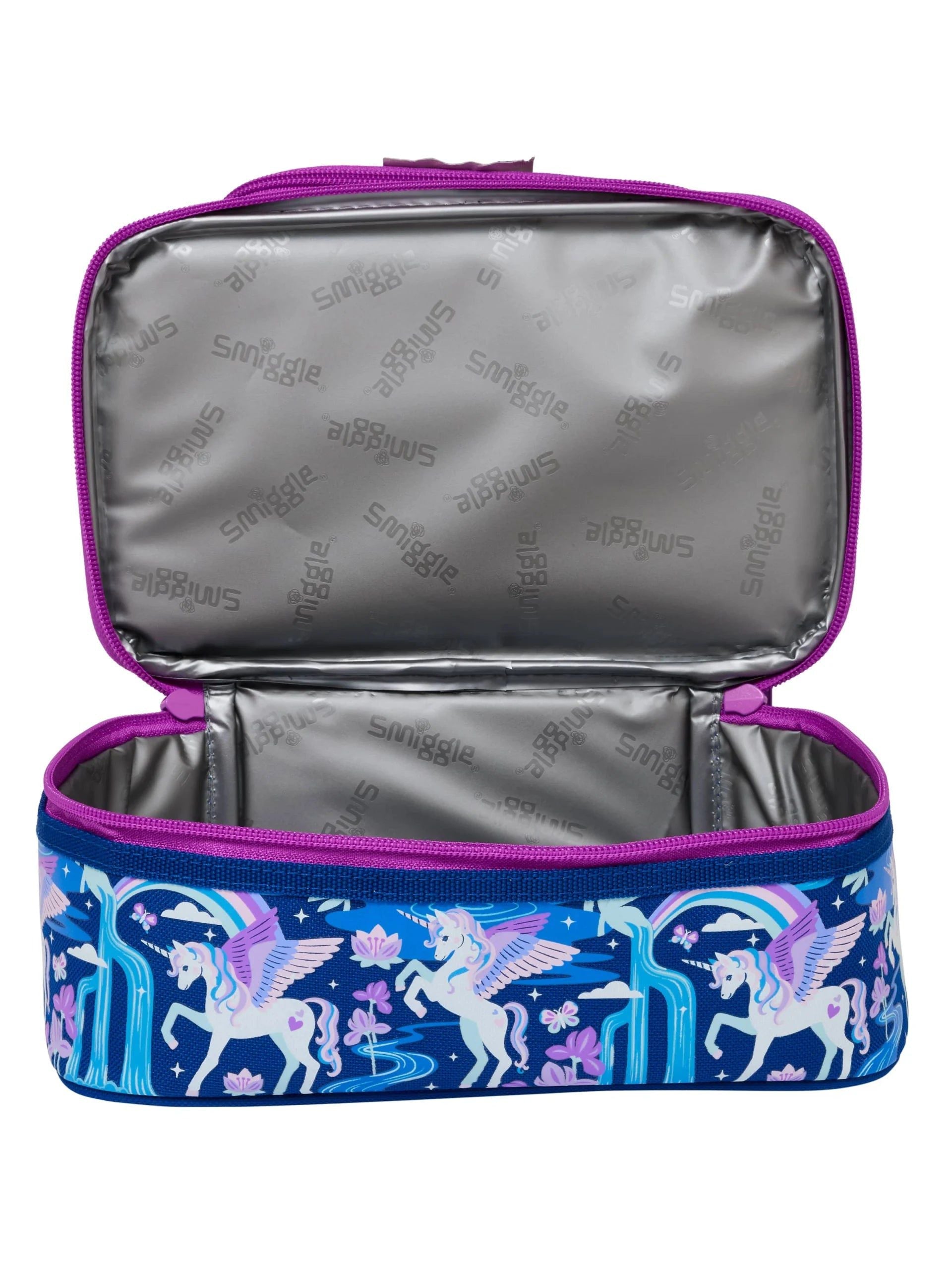 Smiggle - Away Doppellagige Lunchbox mit Kleiderbügel