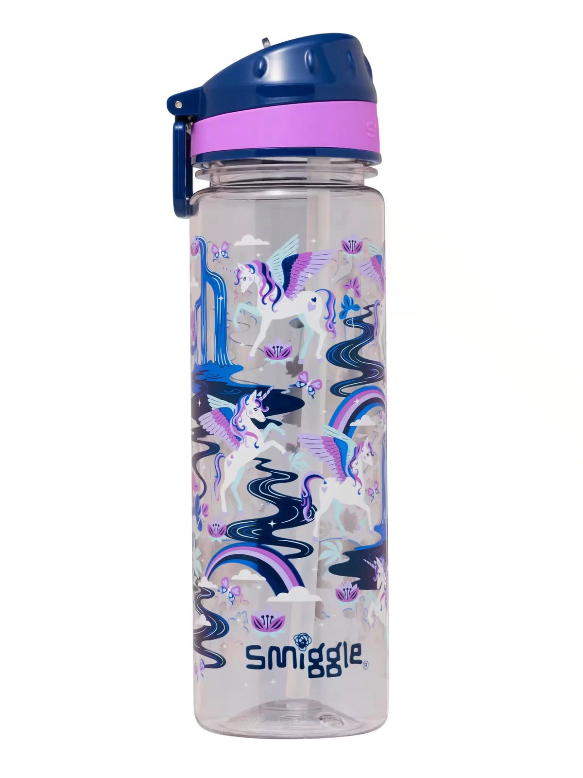 Smiggle - Away Drink Up Kunststoff-Getränkeflasche 650 ml