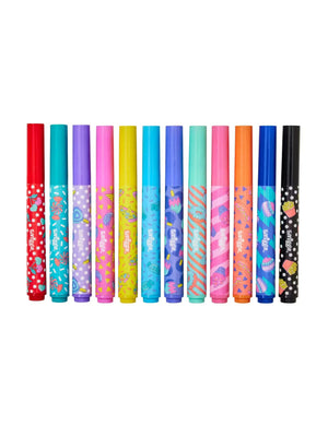 Smiggle – Away Duftendes 12er Textmarker- und Federmäppchen-Set