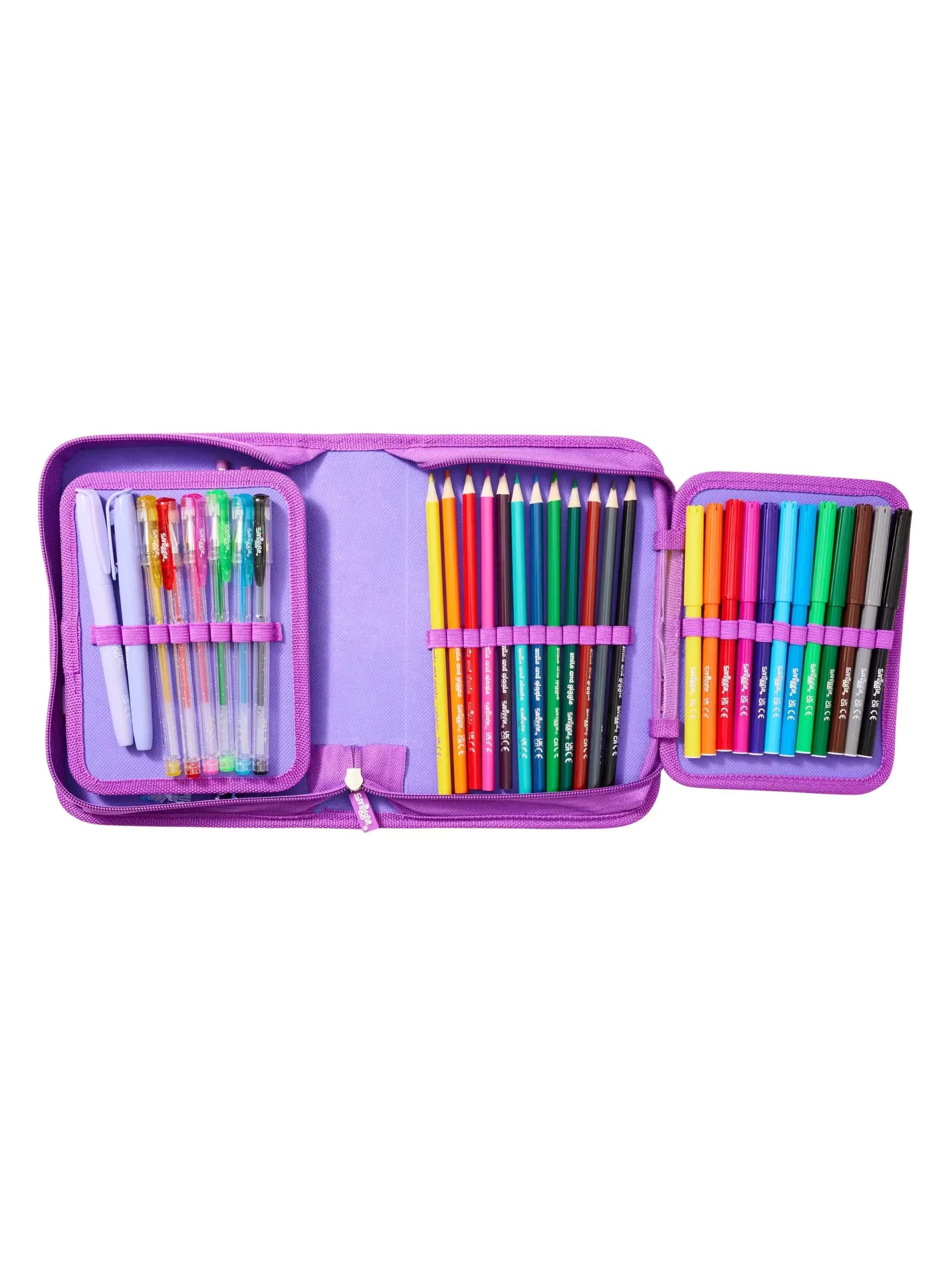 Smiggle - Away Midi Unicorn Konsolen-Briefpapier-Set
