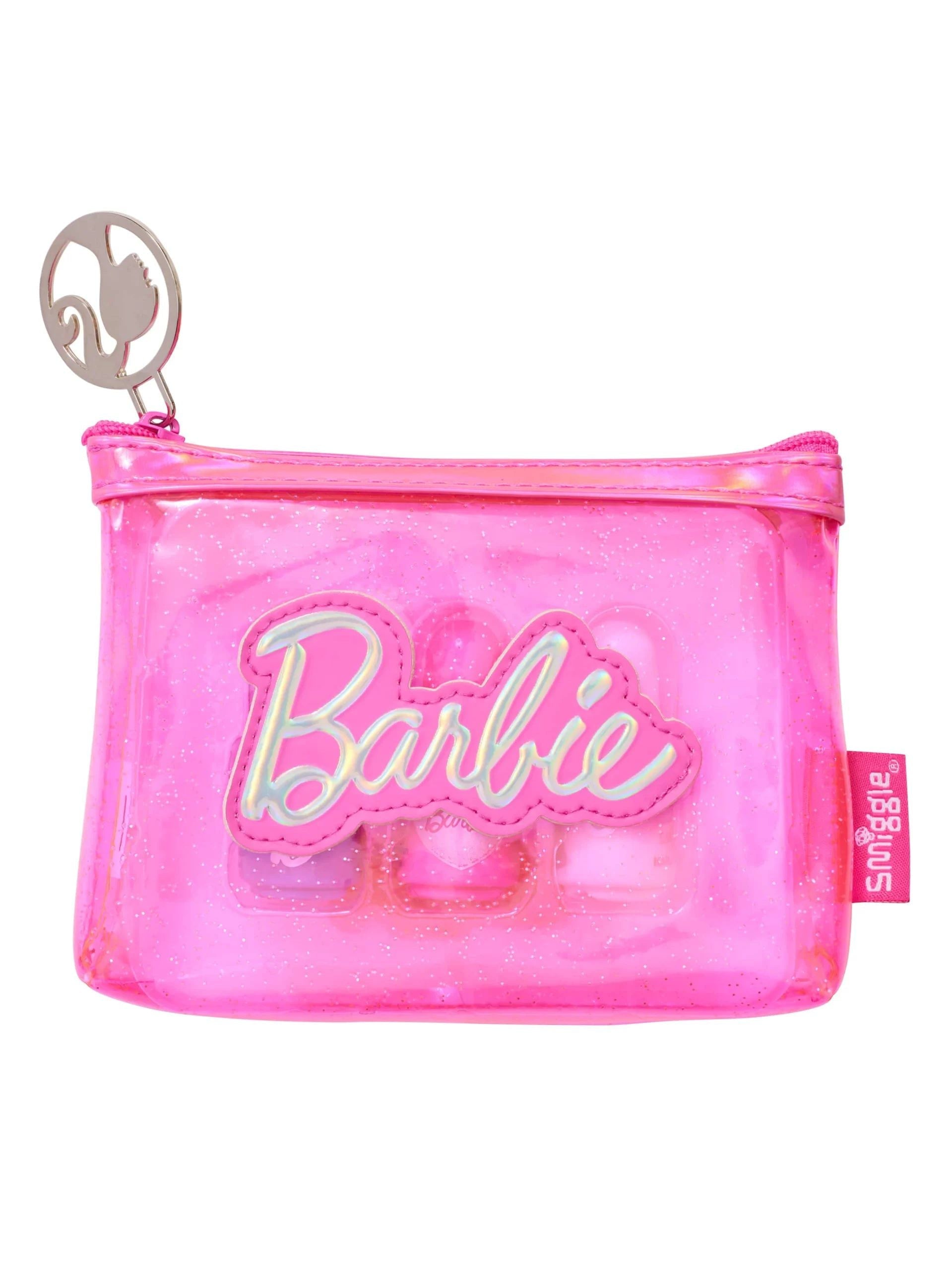 Smiggle - Barbie 3-teiliges Nagellack-Set mit Tasche