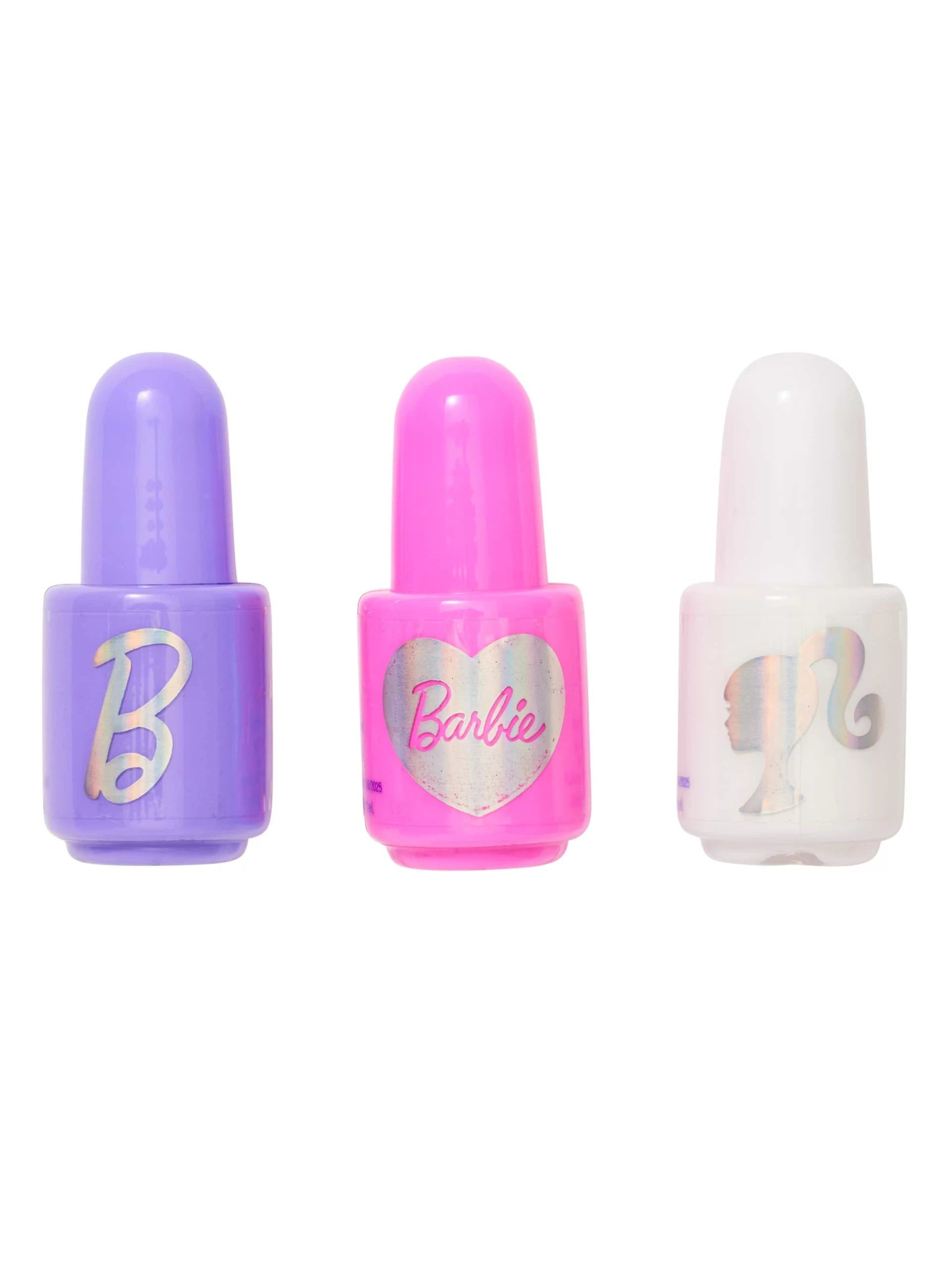 Smiggle - Barbie 3-teiliges Nagellack-Set mit Tasche