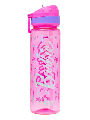 Smiggle - Barbie 650 ML BPA-freie Trinkflasche mit Strohhalm