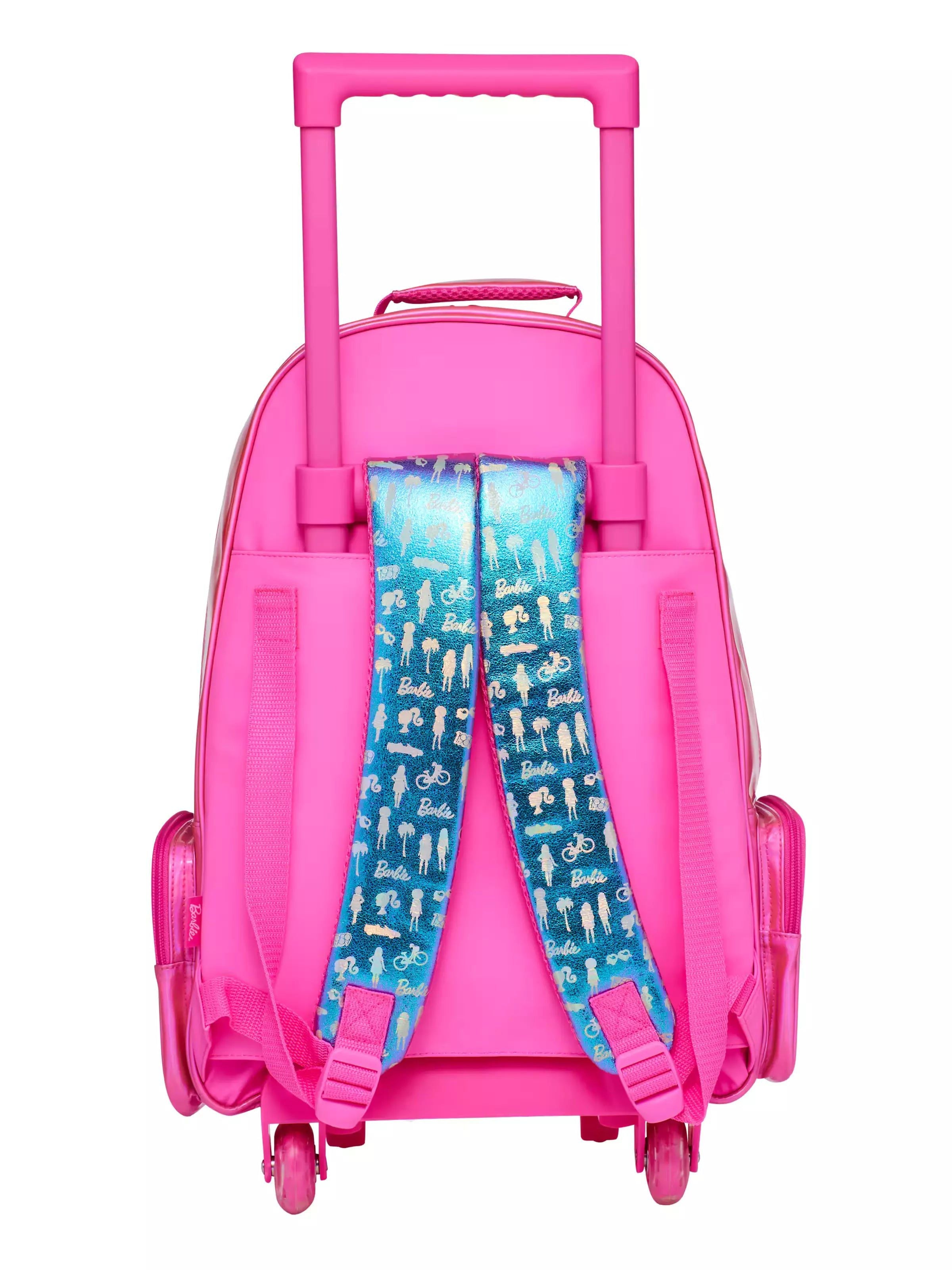 Smiggle - Barbie Trolley-Rucksack mit Licht und Rollen