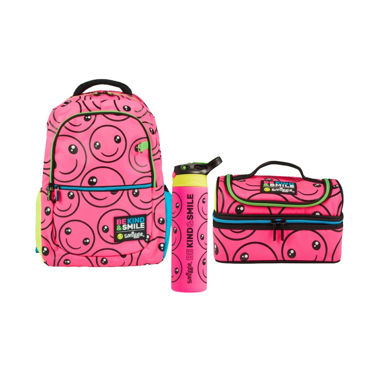 Smiggle - Be Kind Tasche und Schulset