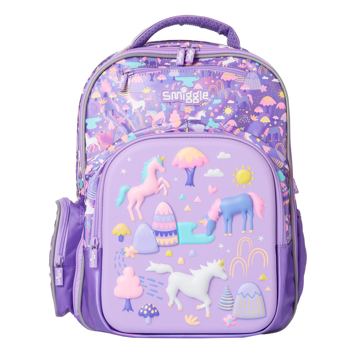 Smiggle - Beam Lila Einhorn-Rucksack