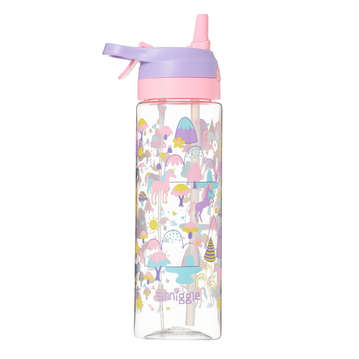 Smiggle – Beam Water Spray Straw 700 ml BPA-freie Wasserflasche