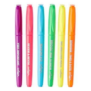 Smiggle – Forget Me Not Highlighter 6er-Pack Textmarker