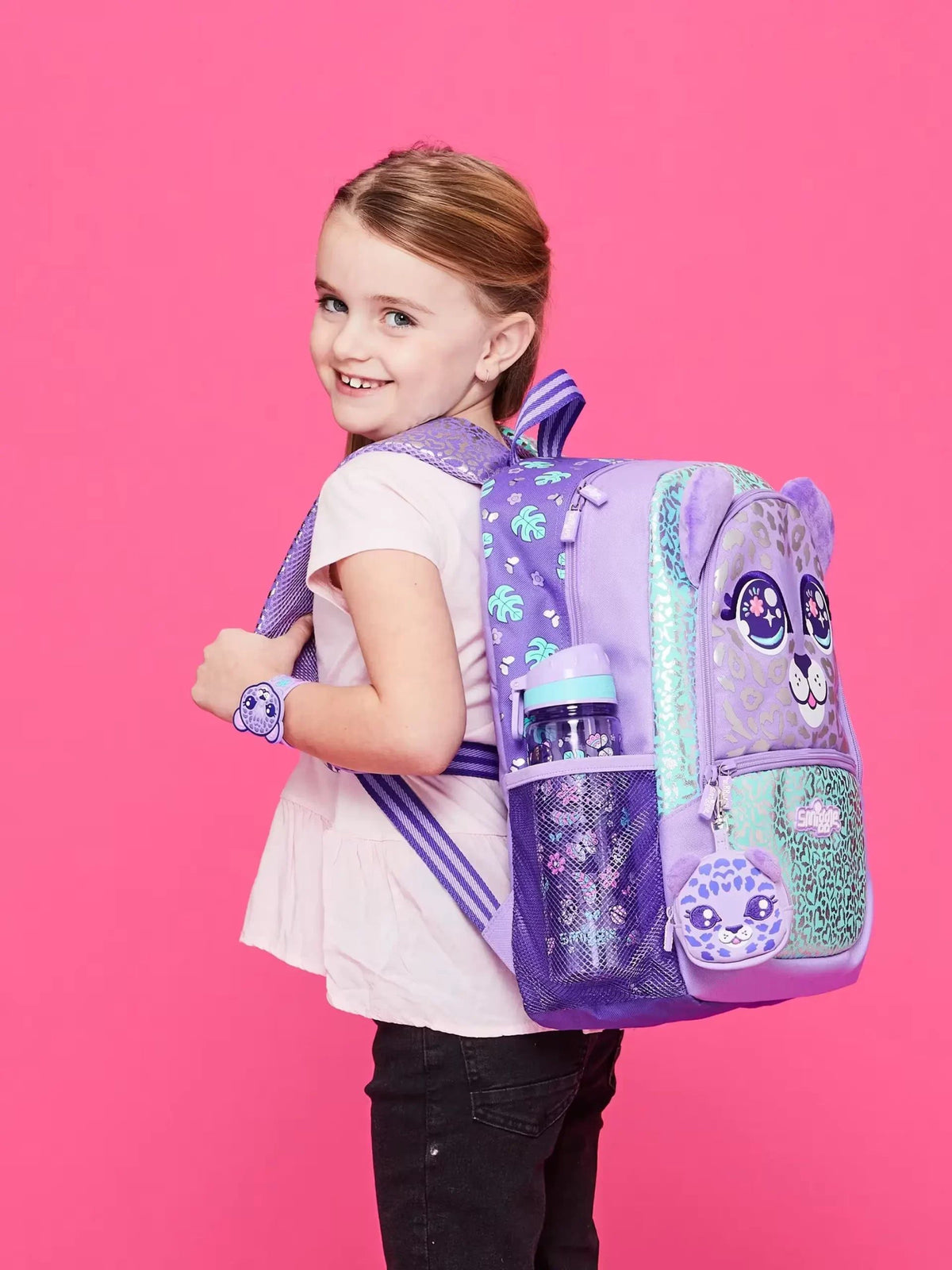 Smiggle - Best Budz Drink Up Kunststoff-Getränkeflasche 650 ml