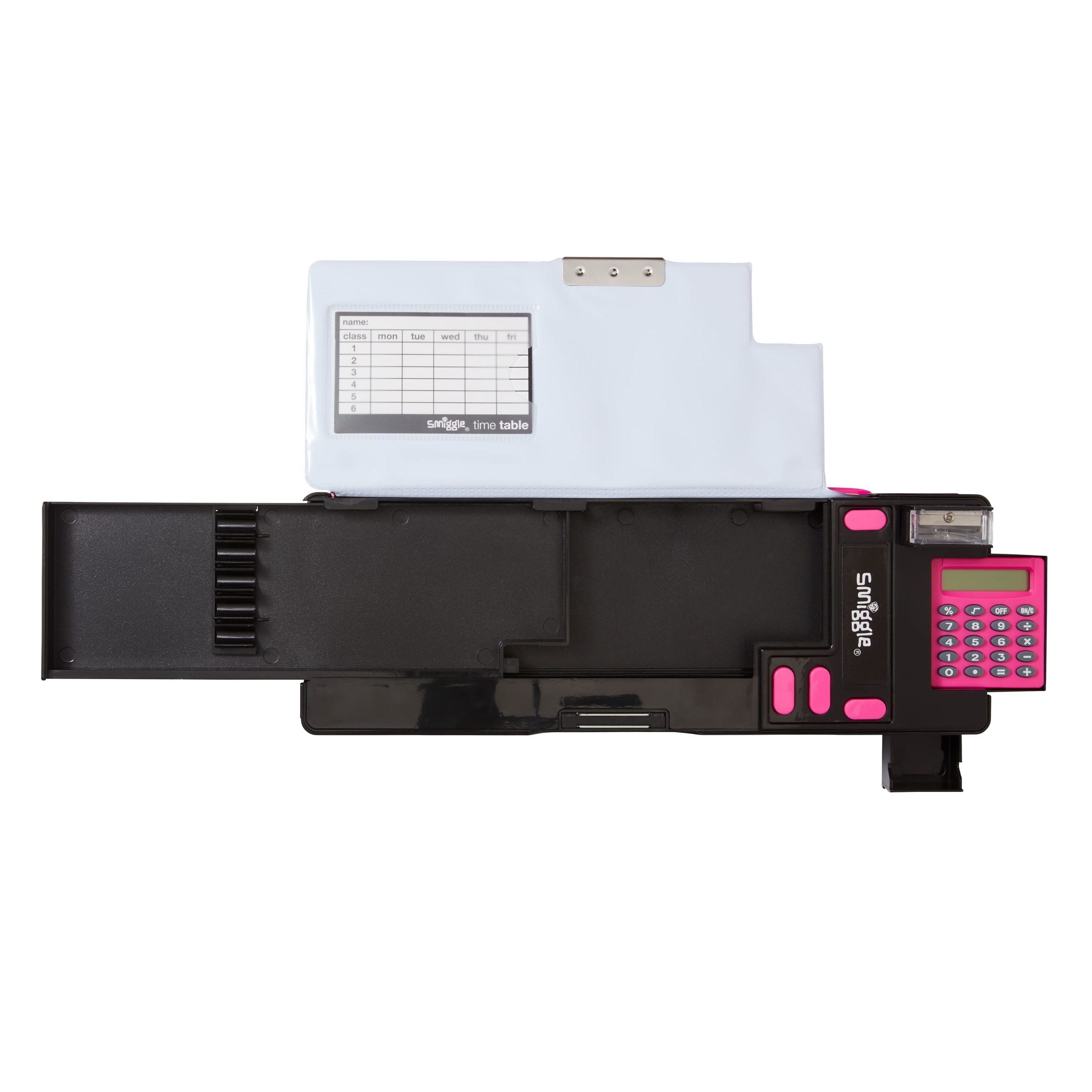 Smiggle – Bestes automatisches Federmäppchen von Budz mit Taschenrechner