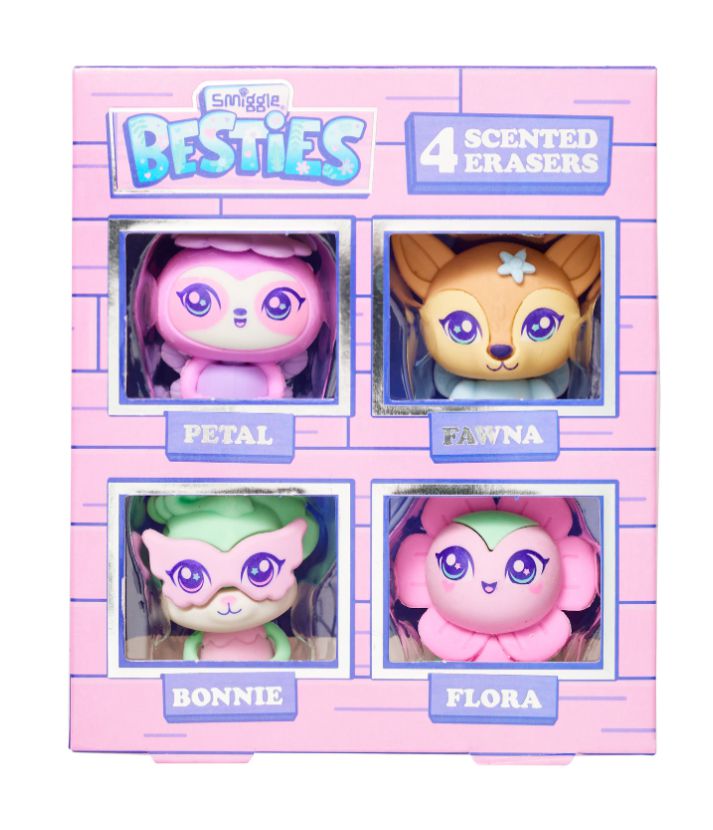 Smiggle – Duft-Radiergummi-Set „Besties“.