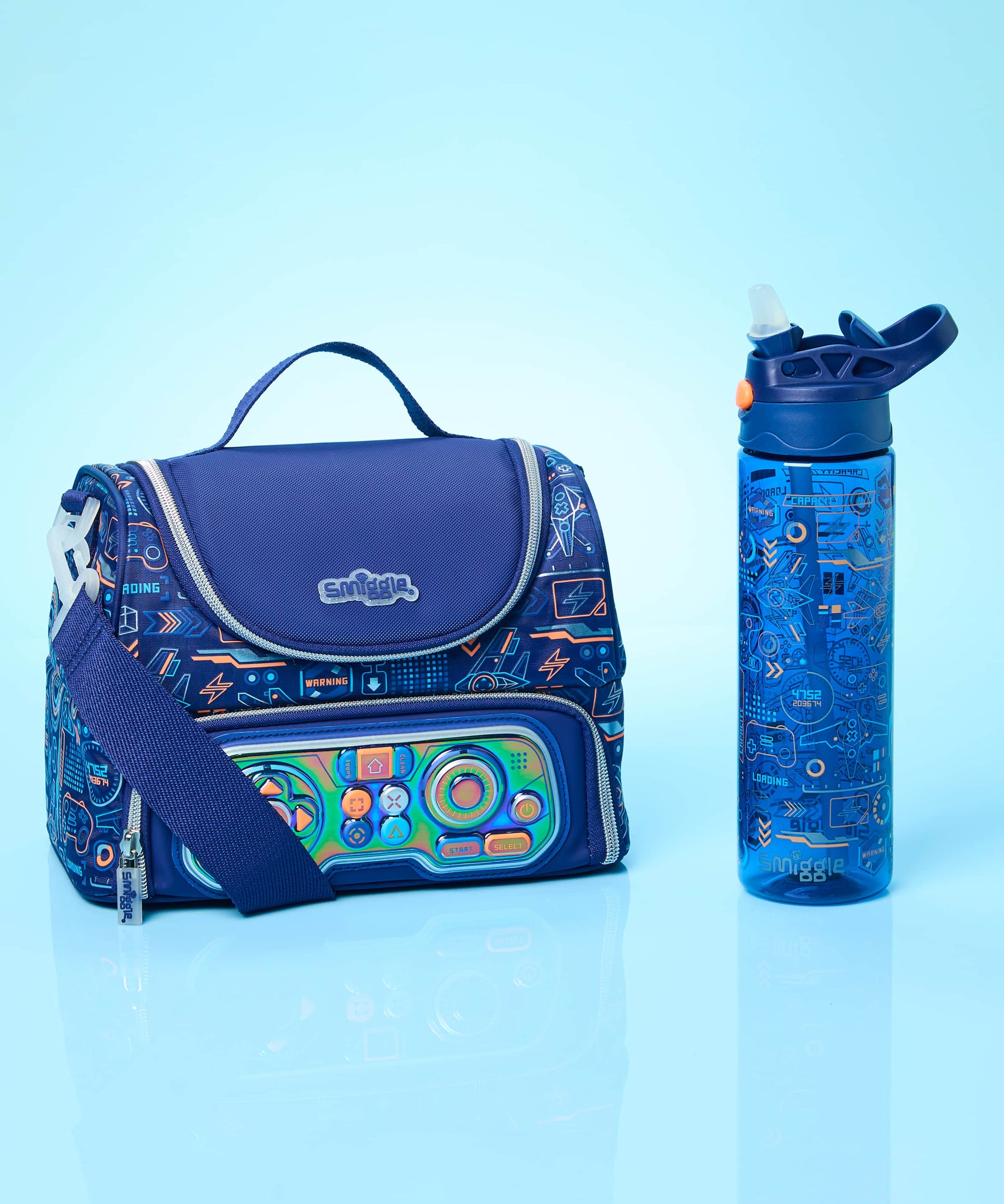 Smiggle - Beta Çift Katlı Askılı Beslenme Çantası