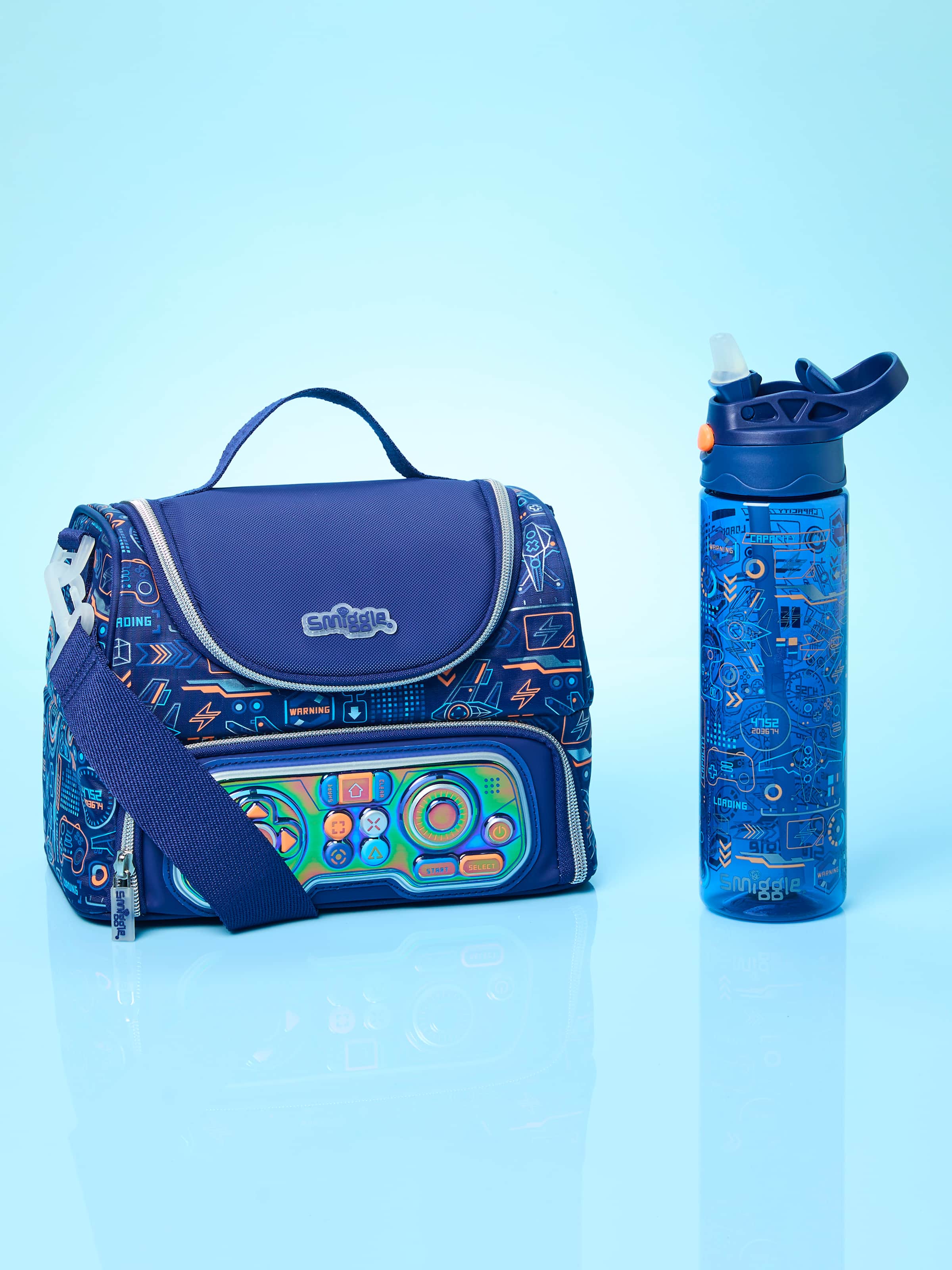 Smiggle - Beta Çift Katlı Askılı Beslenme Çantası