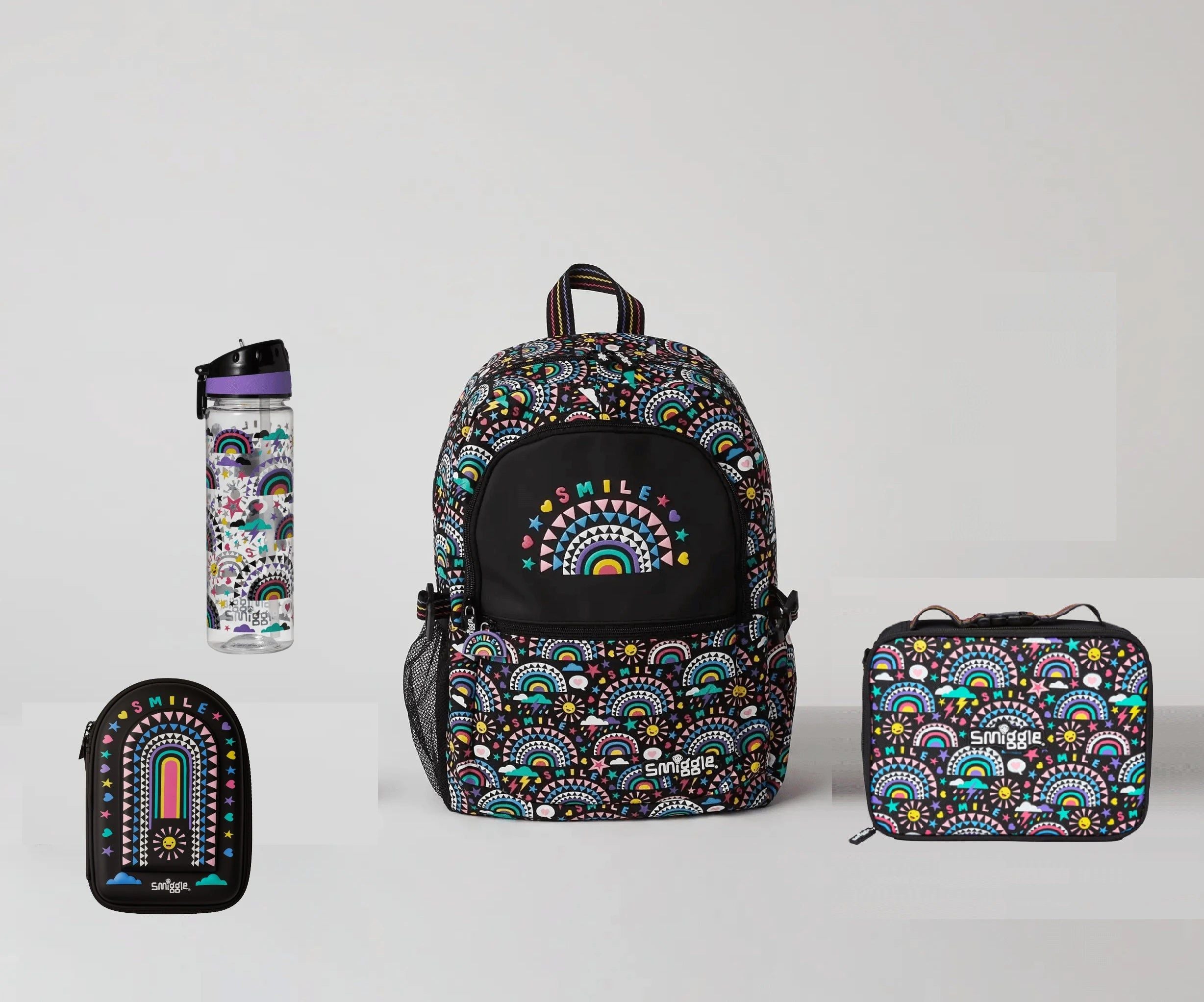 Smiggle - Better Together 4-teiliges Schulranzen-Set