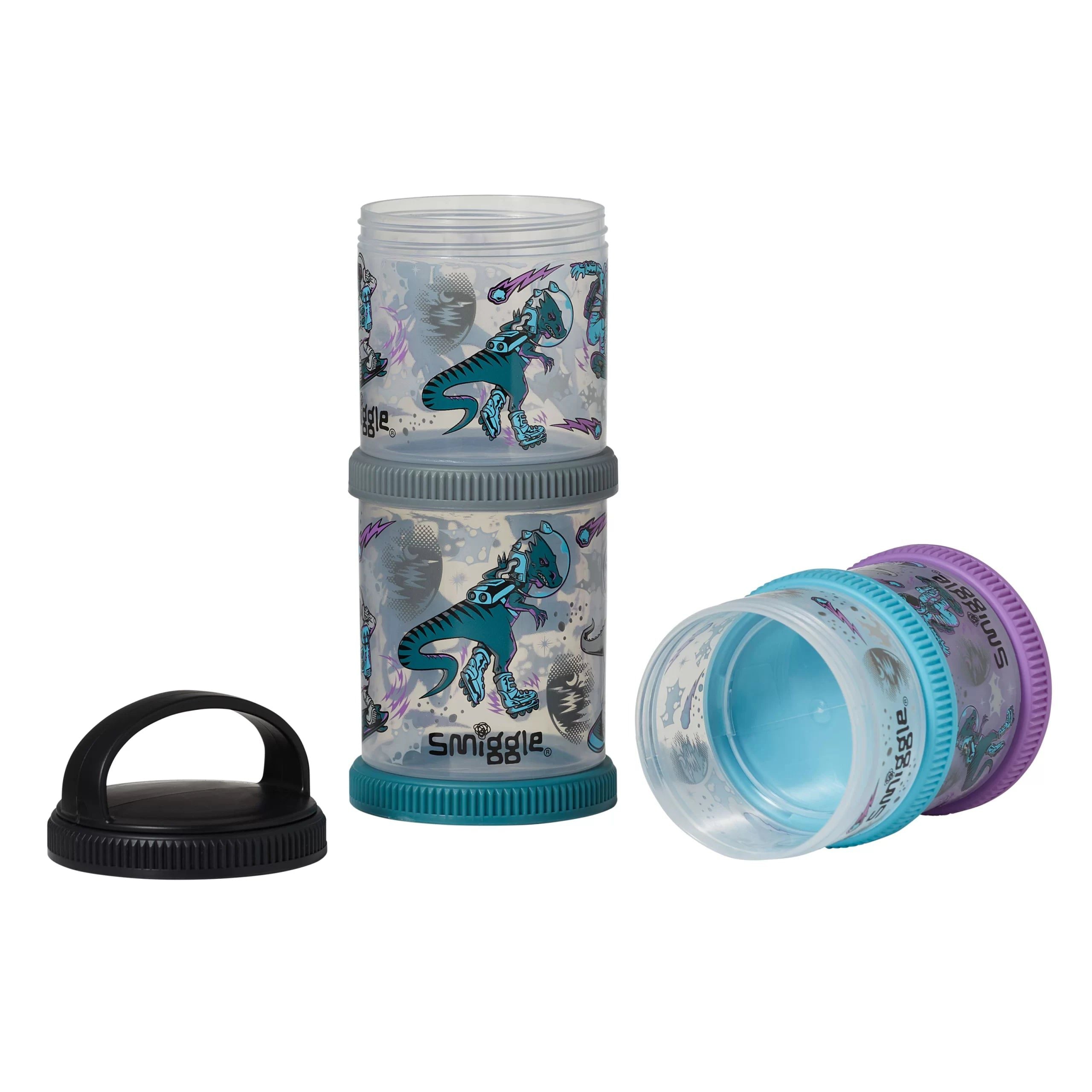 Smiggle – Better Together 4-teilige Mini-Becher für Lebensmittel und Snacks
