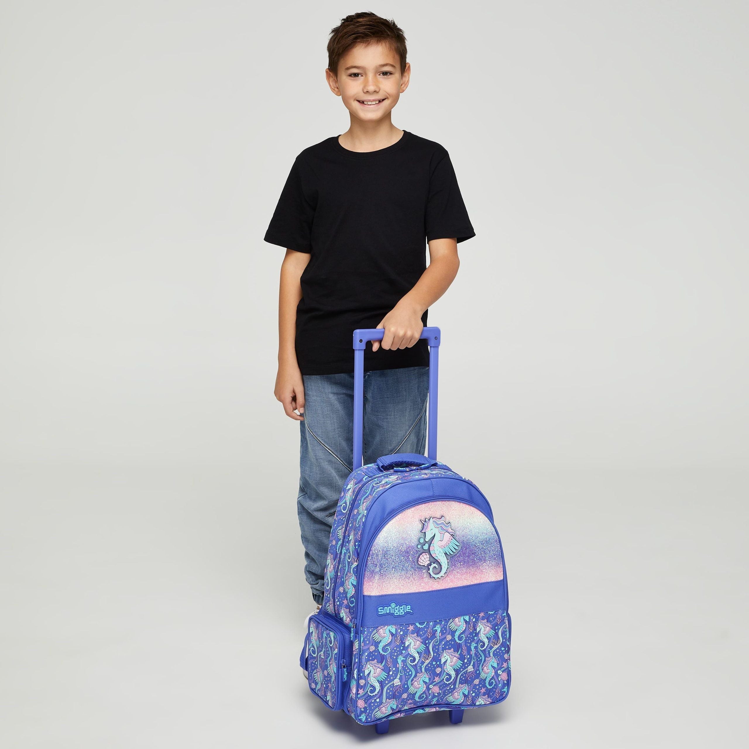 Smiggle – Better Together Kinderwagen-Rucksack mit Beleuchtung