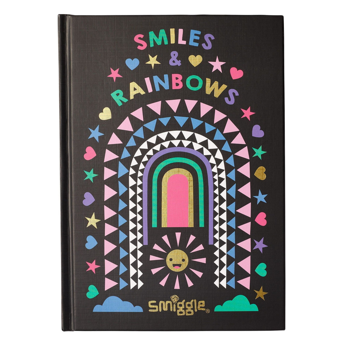Smiggle – Better Together Notizbuch im A5-Format, dicker Einband, liniert
