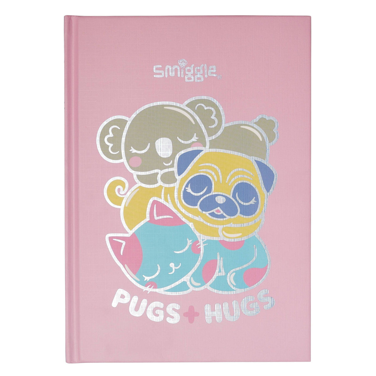 Smiggle – Better Together Notizbuch im A5-Format, dicker Einband, liniert