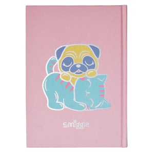 Smiggle – Better Together Notizbuch im A5-Format, dicker Einband, liniert