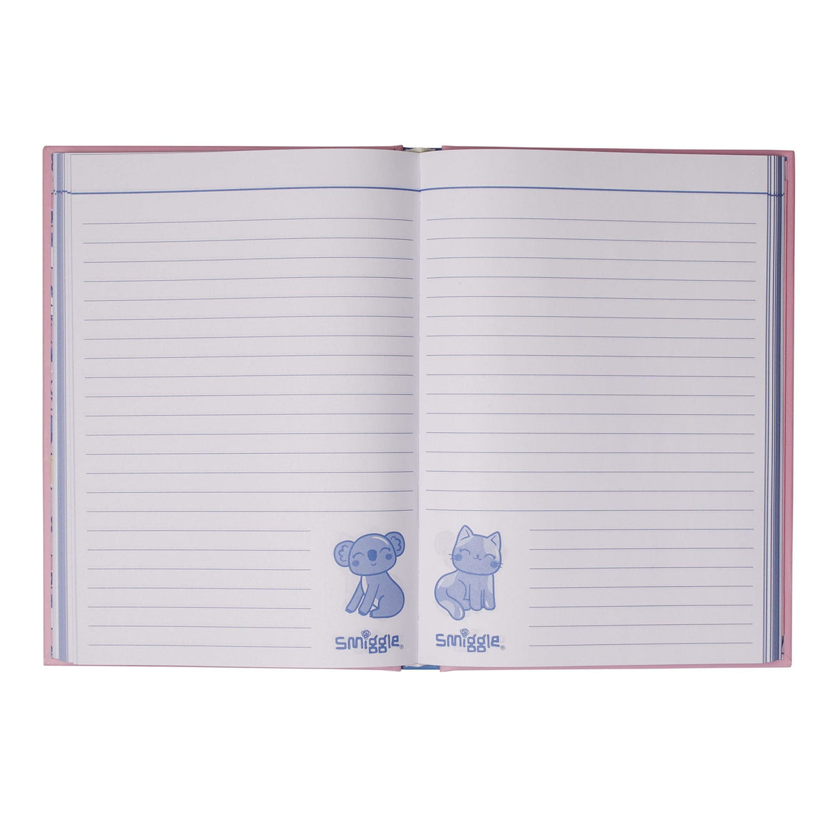 Smiggle – Better Together Notizbuch im A5-Format, dicker Einband, liniert