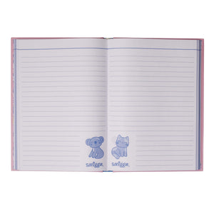 Smiggle – Better Together Notizbuch im A5-Format, dicker Einband, liniert