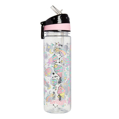 Smiggle - Beyond Eiscreme Design 650 ML BPA-freie Trinkflasche mit Strohhalm