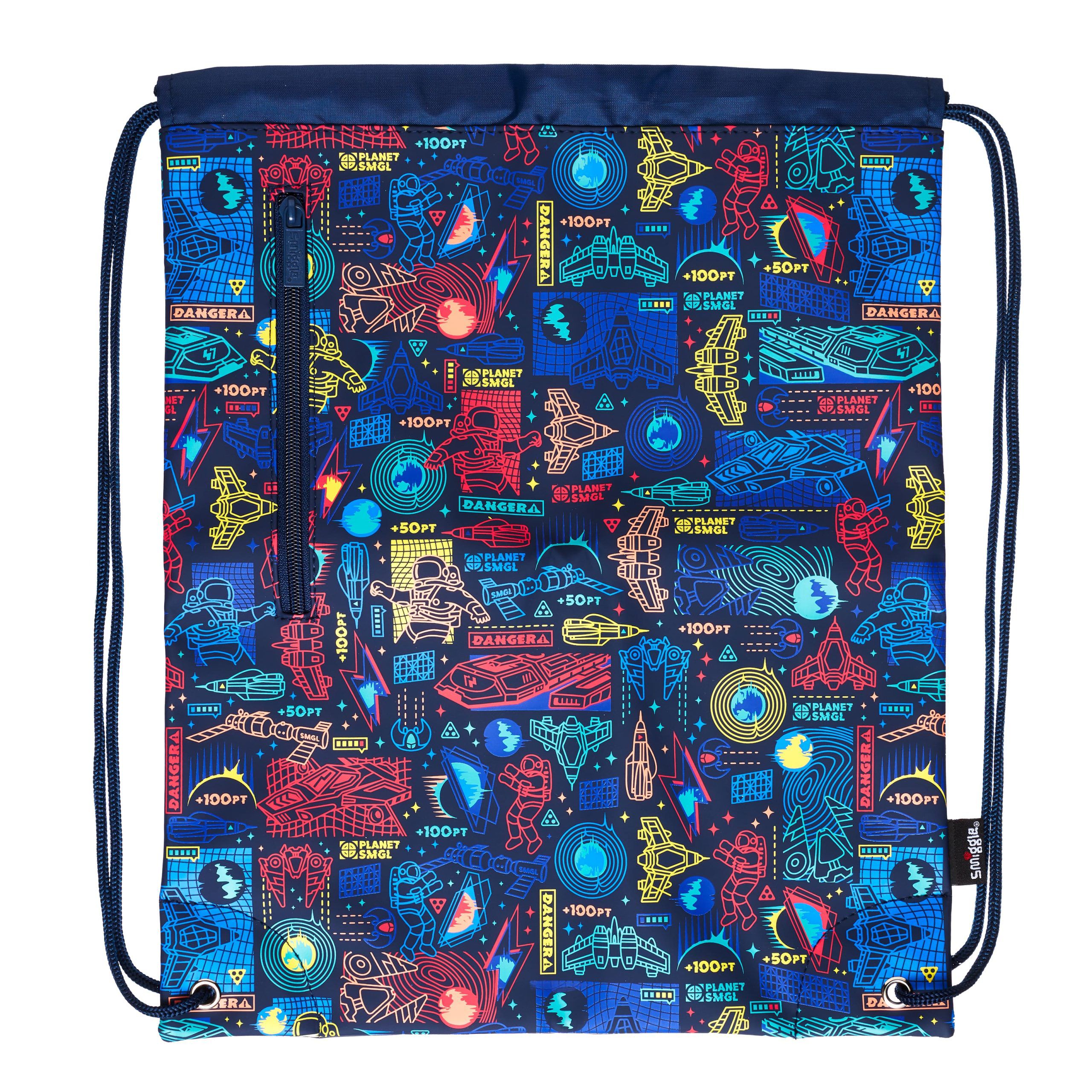 Smiggle – Beyond Marineblaue Kordelzugtasche