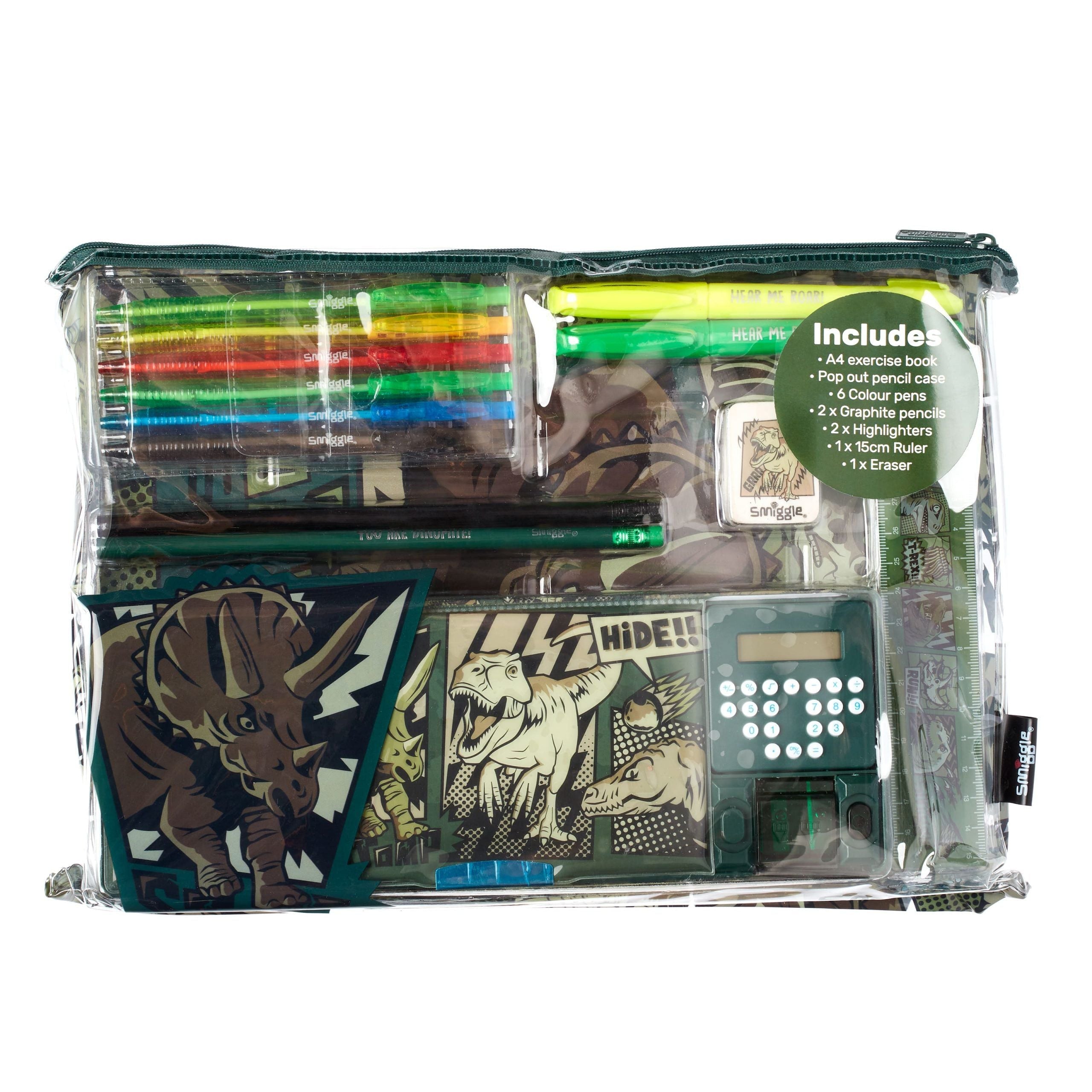 Smiggle – Beyond PopOut Federmäppchen-Briefpapier-Set