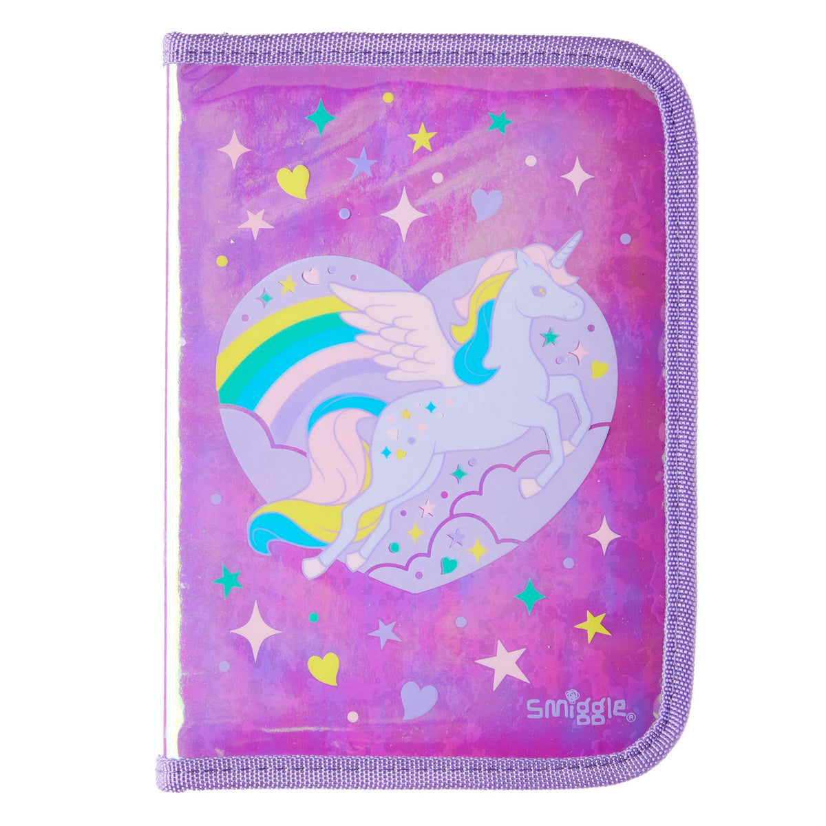 Smiggle – Beyond Unicorns Buntstift- und Federmäppchen-Briefpapier-Set