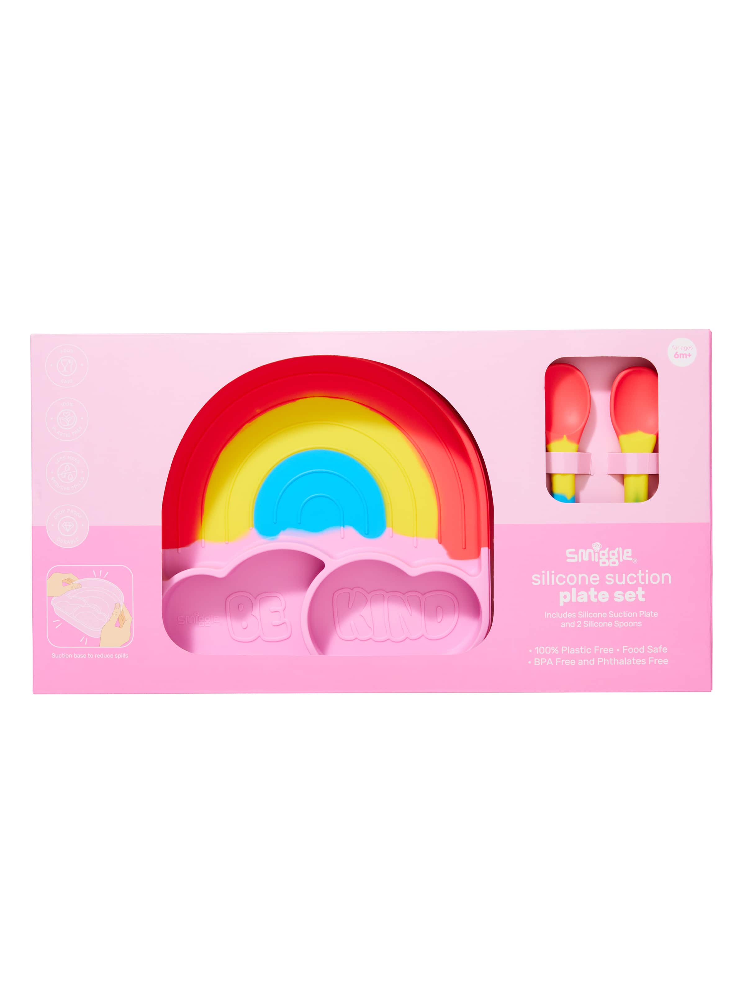 Smiggle - Big Dream Silikon Essgeschirr Set