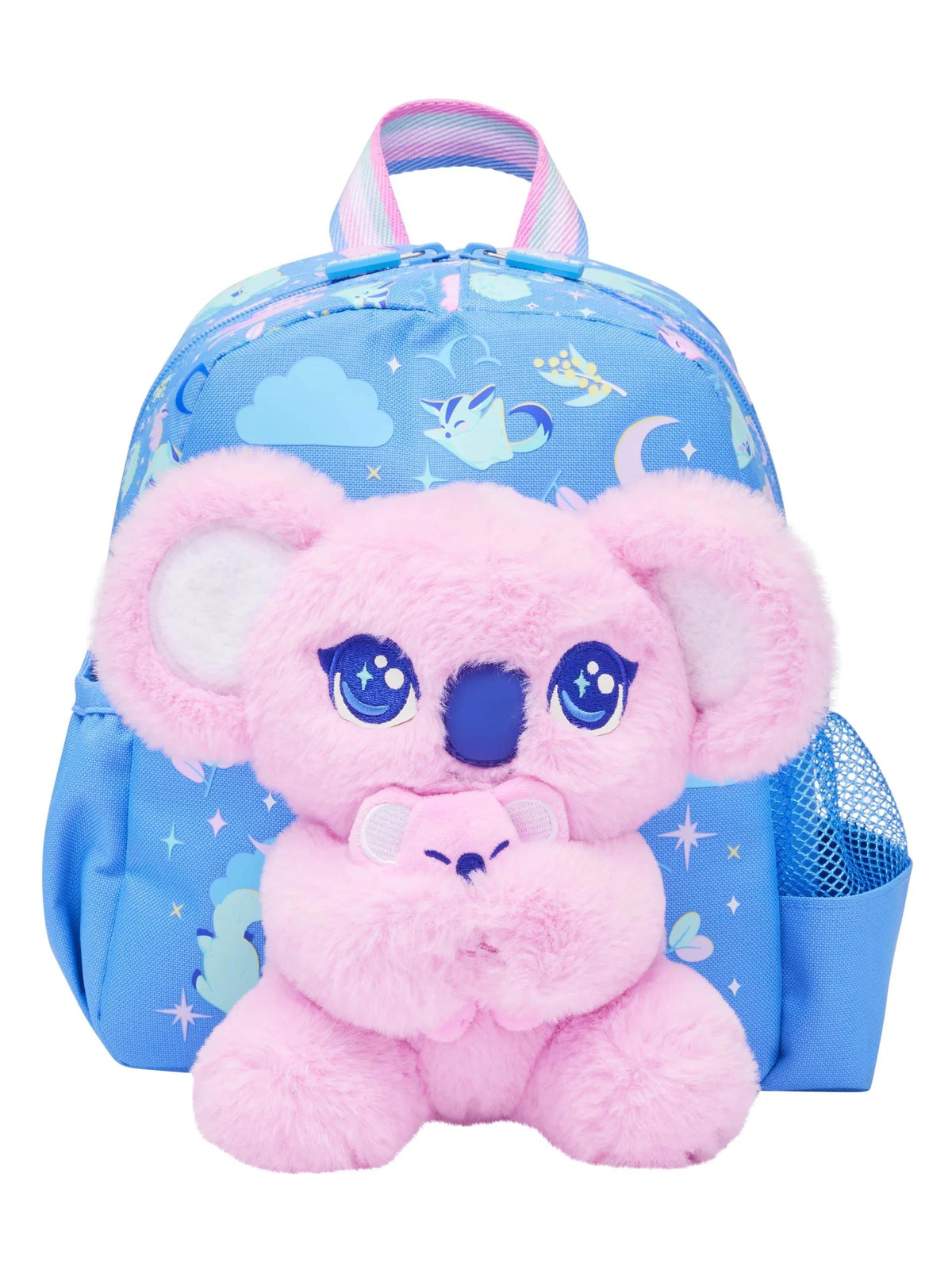 Smiggle - Abnehmbarer Plüsch-Rucksack für den Kindergarten „Big Dreams“.