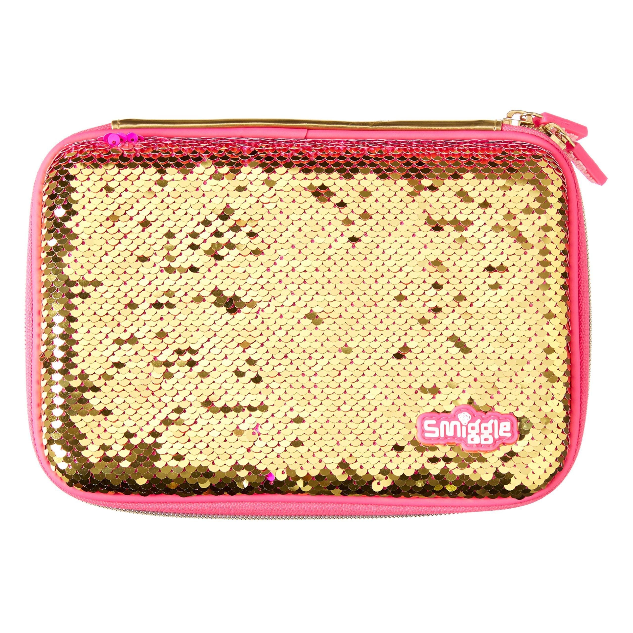 Smiggle – Federmäppchen aus der Sonderserie „Geburtstag“ mit Pailletten