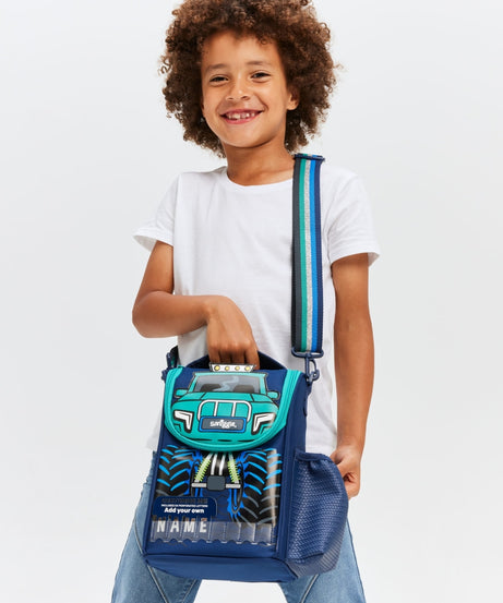 Smiggle -Blast Off Anaokulu Beslenme ve Gezi Çantası - Dinossi