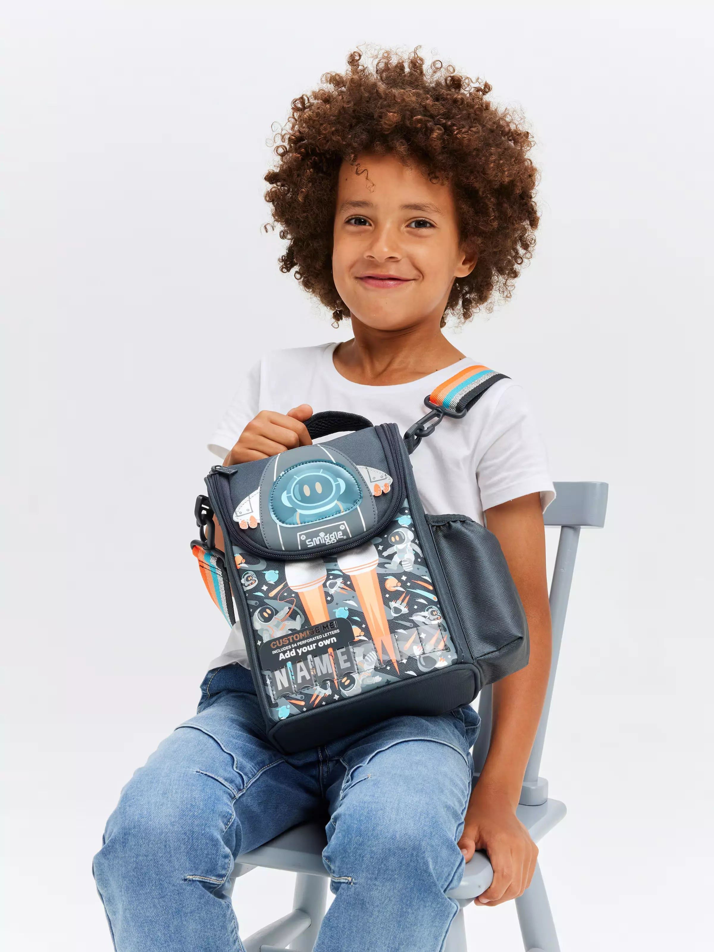 Smiggle - Blast Off Kindergarten Lunch and Excursion Bag