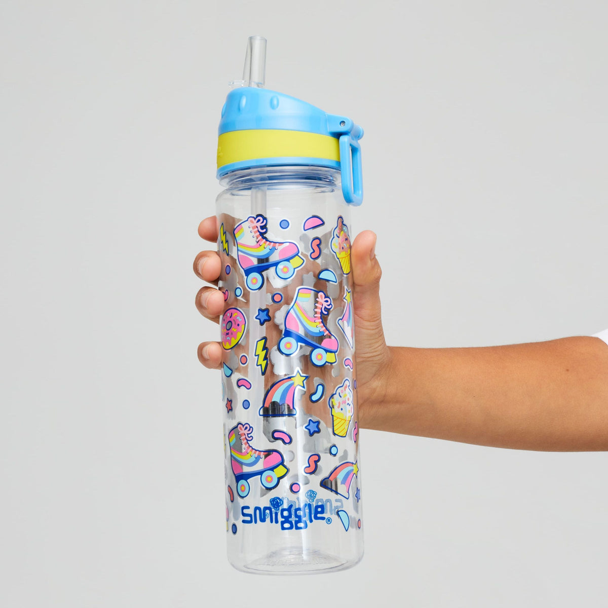 Smiggle - Bright Side 650 ml BPA-freie Wasserflasche