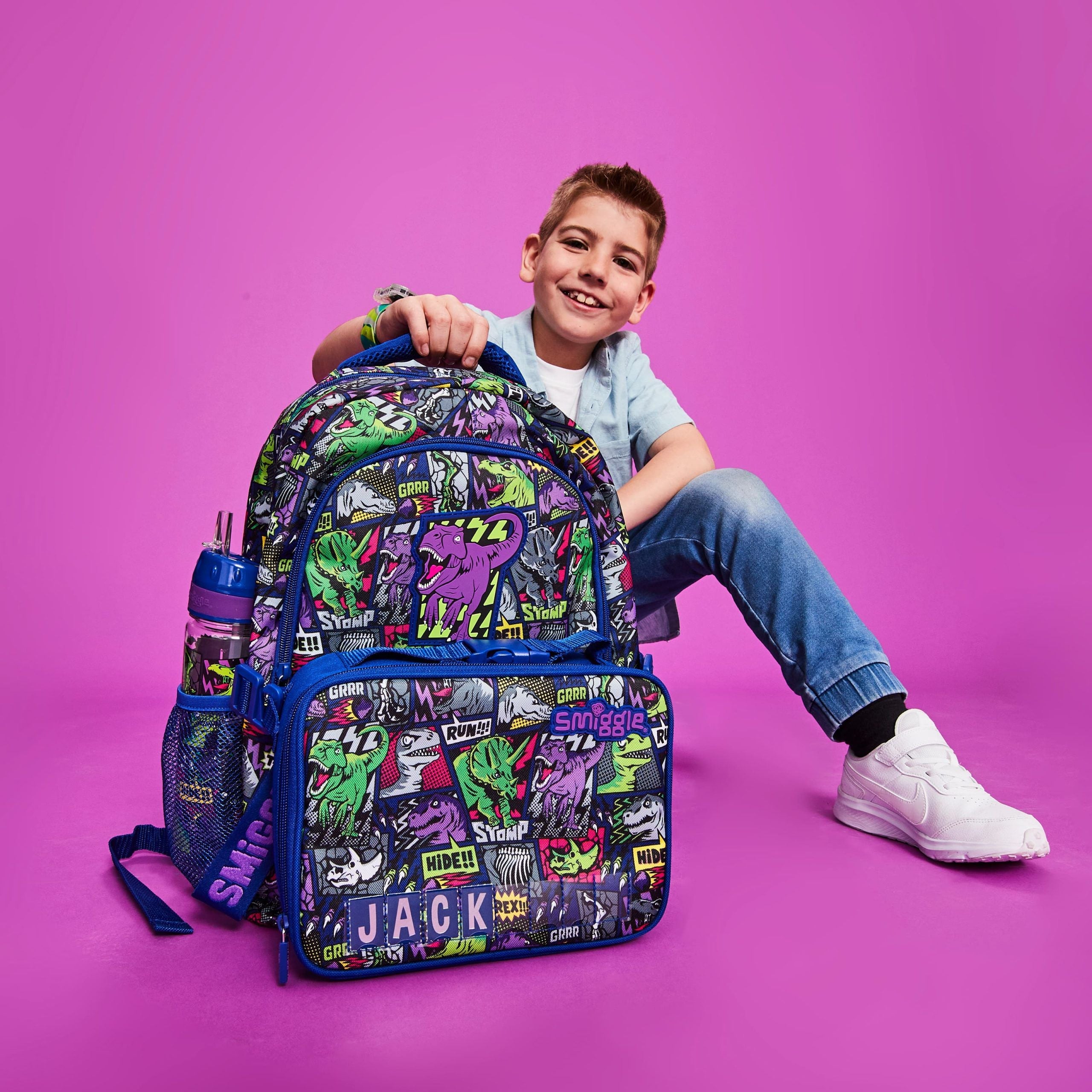 Smiggle - Bright Side 650 ml BPA-freie Wasserflasche