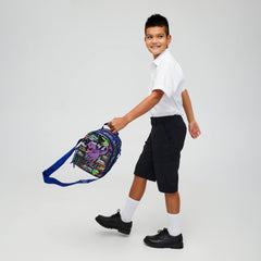 Smiggle – Doppeldecker-Lunchbox mit hellem Seitenaufhänger