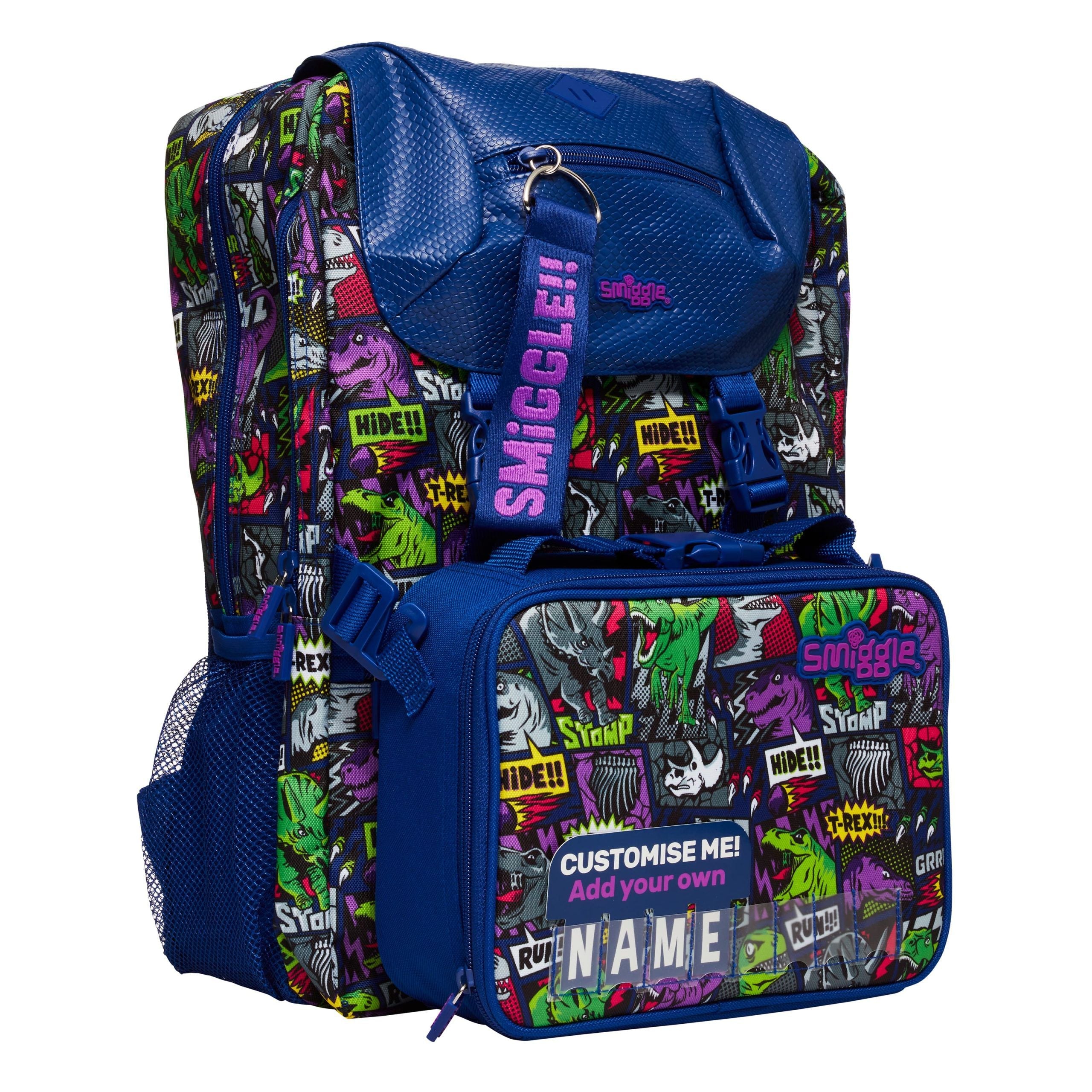 Smiggle – Aufsteckbarer Rucksack „Bright Side Lunch Bag“.