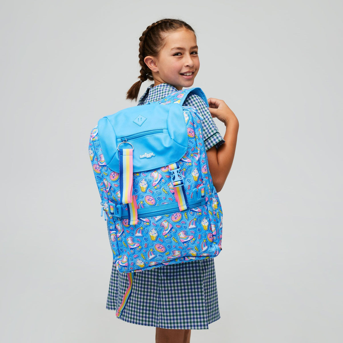 Smiggle – Aufsteckbarer Rucksack „Bright Side Lunch Bag“.