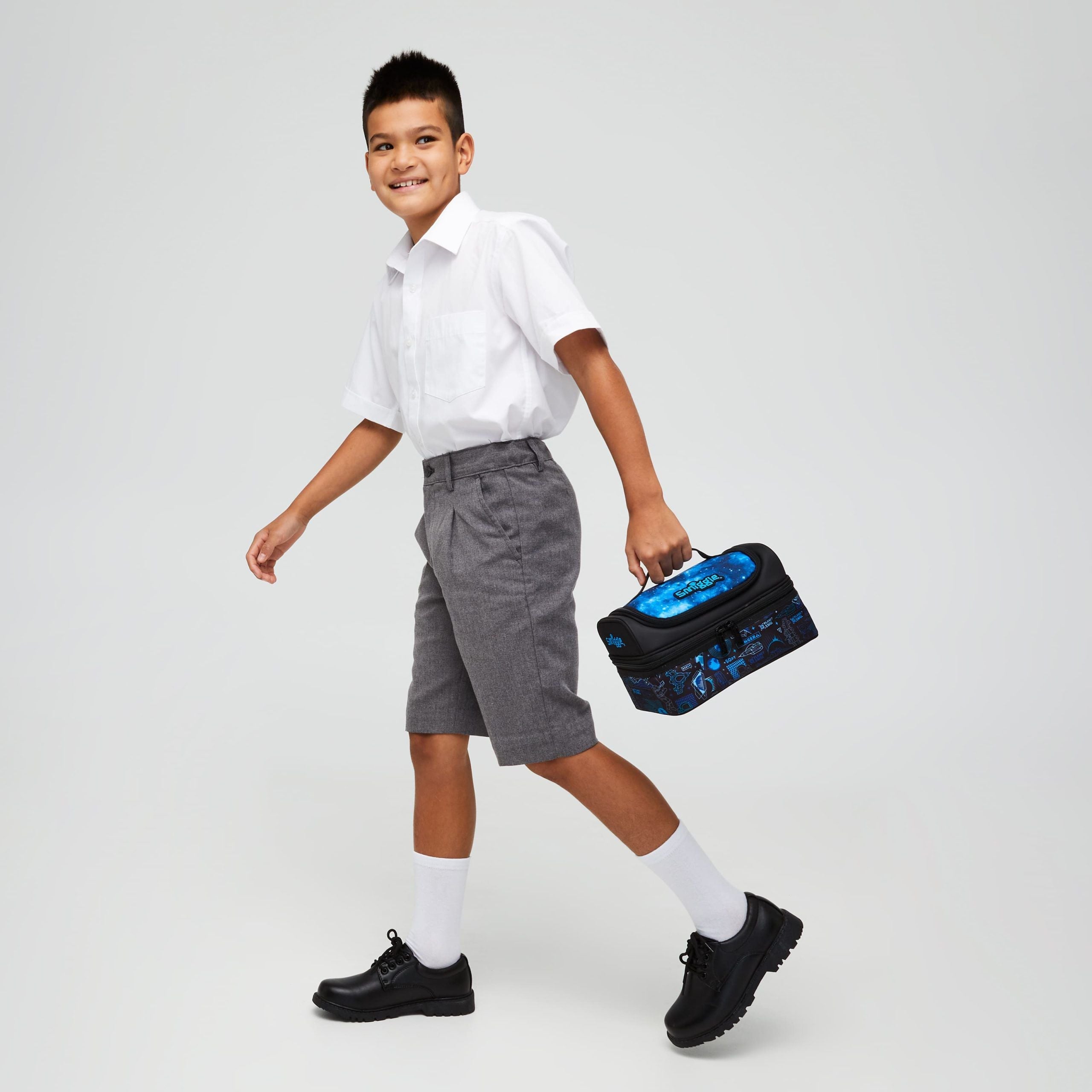 Smiggle – Bright Side Doppeldecker-Lunchbox