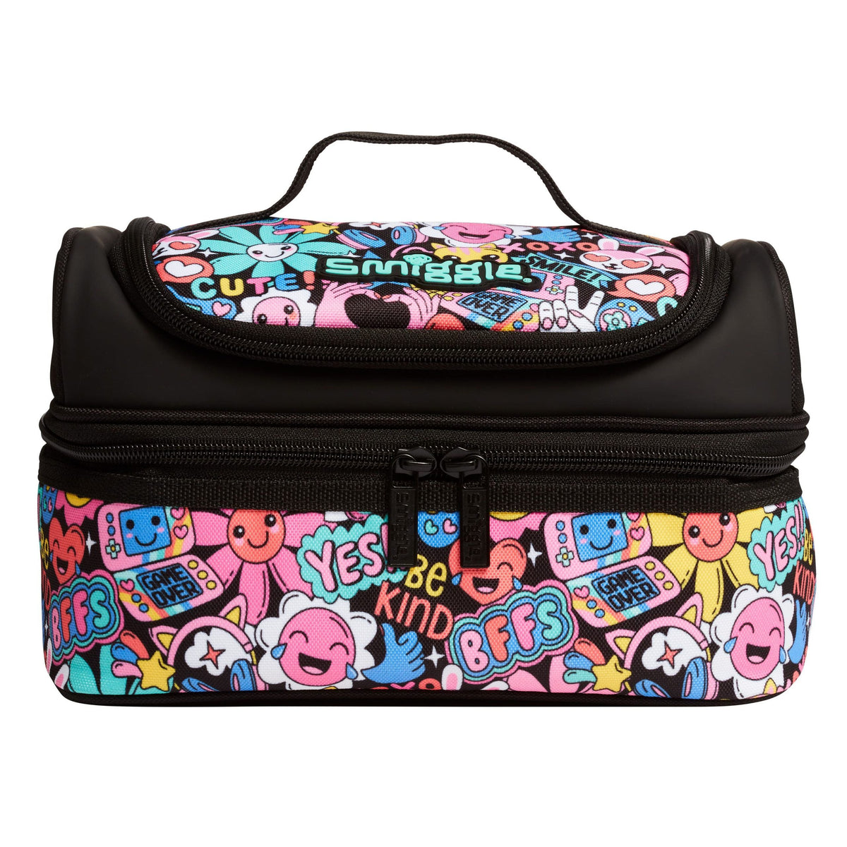 Smiggle – Bright Side Doppeldecker-Lunchbox