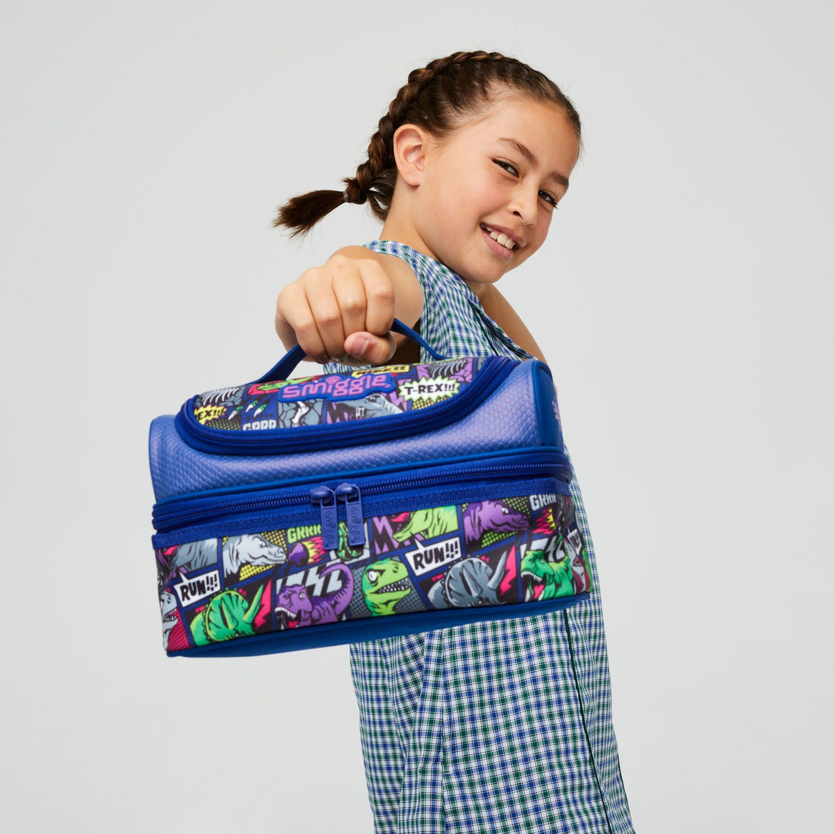 Smiggle – Bright Side Doppeldecker-Lunchbox