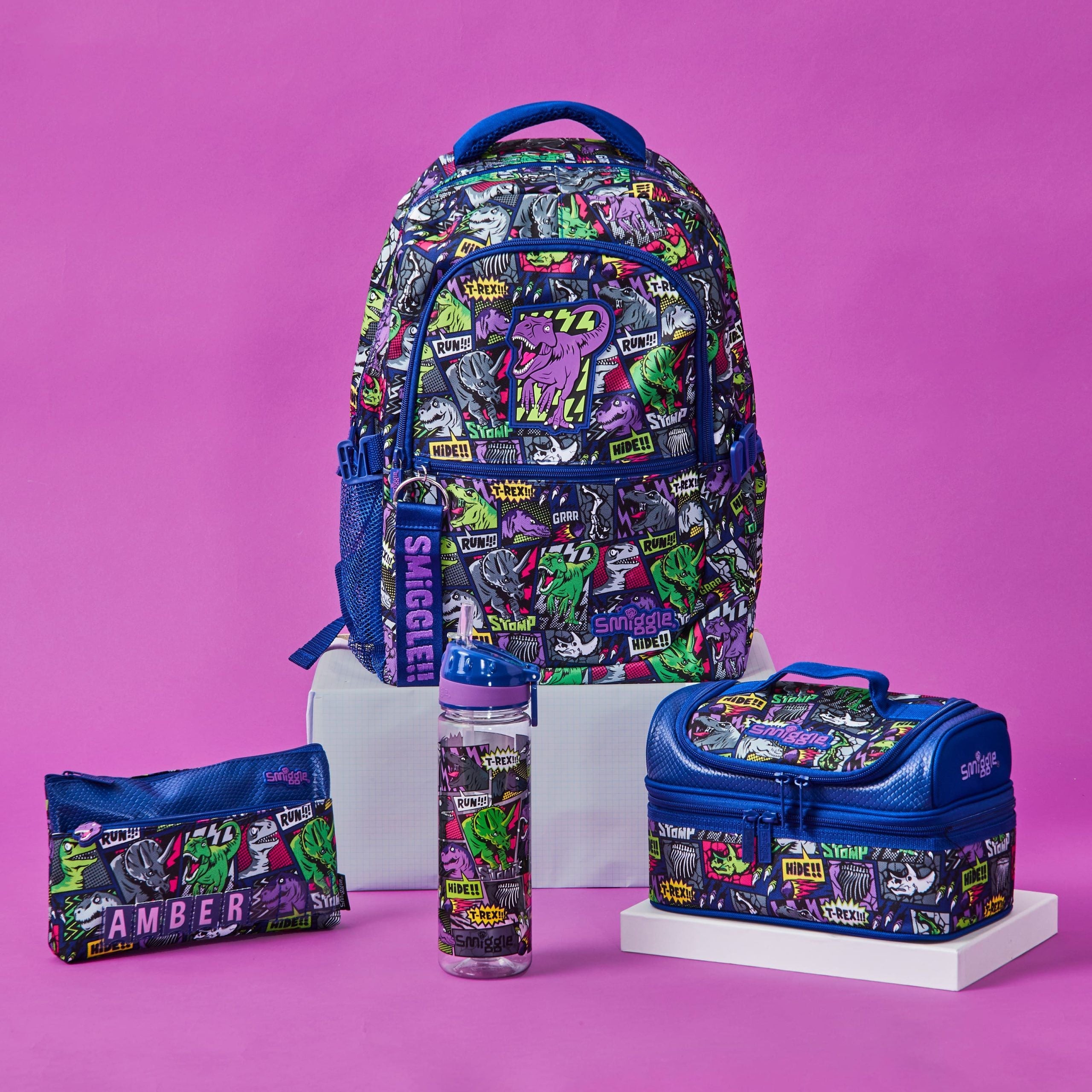 Smiggle – Bright Side Doppeldecker-Lunchbox