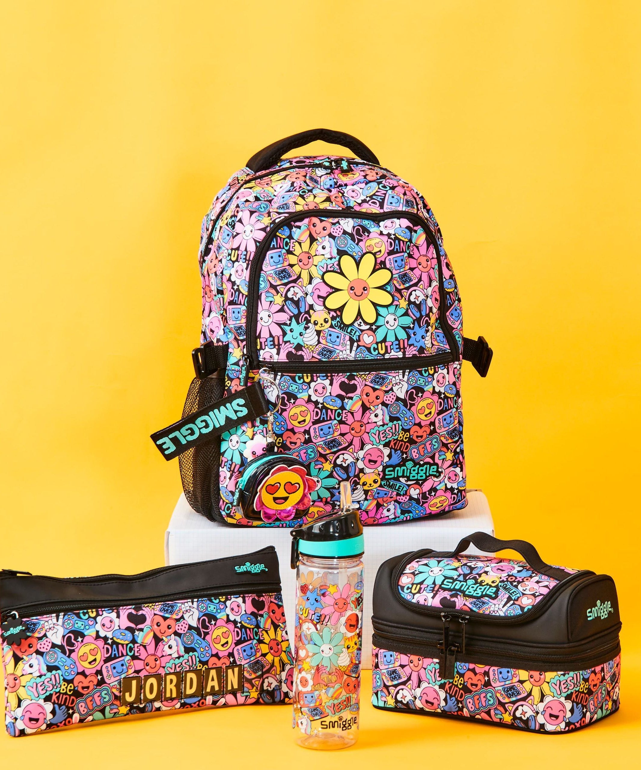 Smiggle - Bright Side Klassischer Schulrucksack