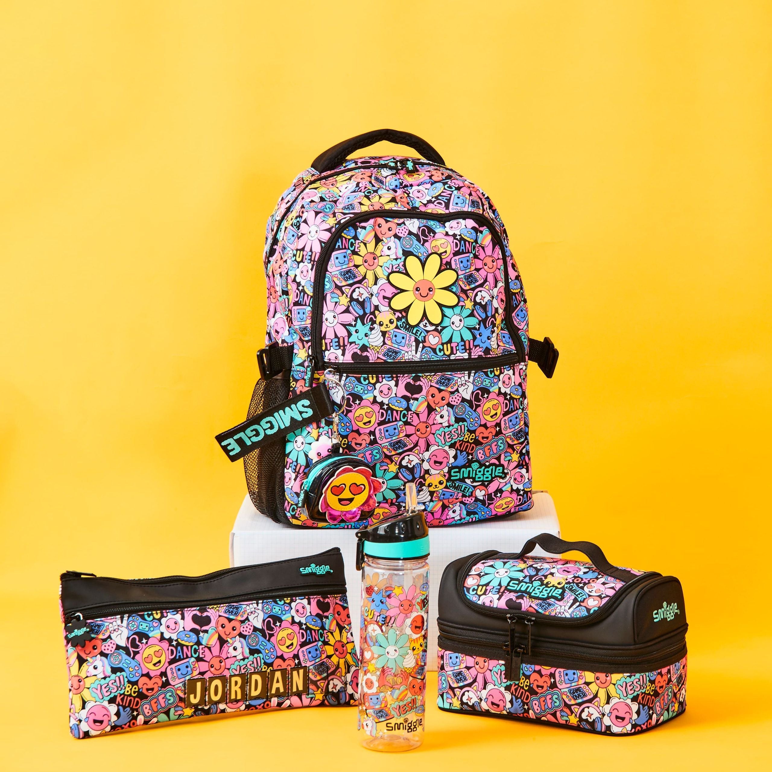 Smiggle - Bright Side Klassischer Schulrucksack