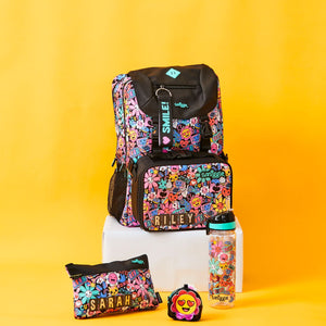 Smiggle – quadratische Lunchbox „Bright Side“.