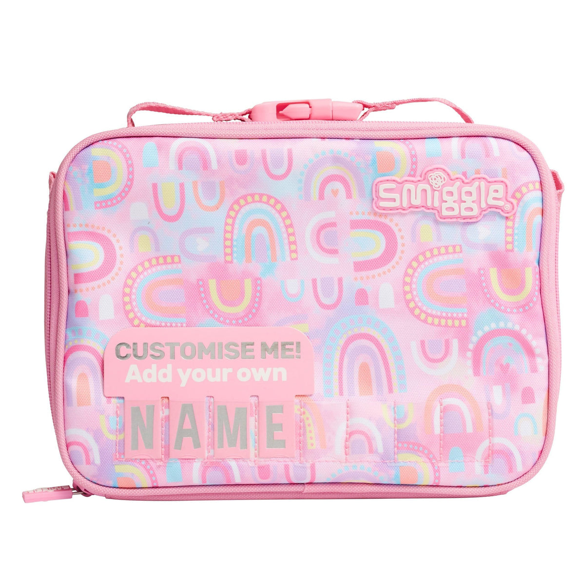 Smiggle – quadratische Lunchbox „Bright Side“.